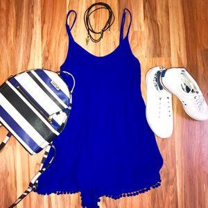 Royal Blue Romper